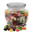 3 1/8" Howard Glass Jar w/ Jelly Belly Jelly Beans